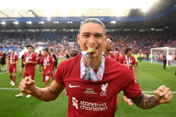 Bantu Liverpool Gasak Manchester City, Darwin Nunez Ukir Rekor