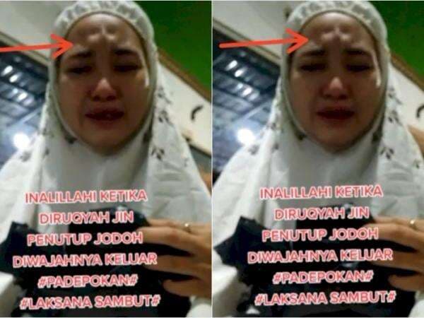 Viral Momen Wanita Jalani Rukiyah Jin Penutup Jodoh, Ada Penampakan Tak Biasa di Dahinya Viral Momen Wanita Jalani Rukiyah Jin Penutup Jodoh, Ada Penampakan Tak Biasa di Dahinya