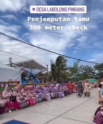 Viral Resepsi Pernikahan Pasangan Bugis Undang 7 Artis, Uang Panai Capai Rp5 Miliar!