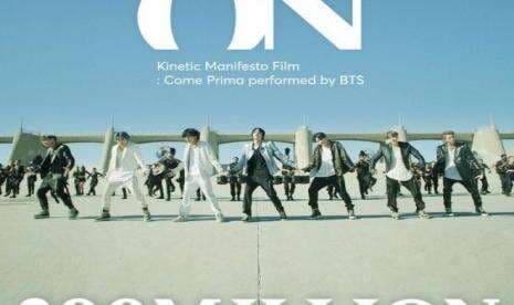 MV BTS 'ON' Kinetic Manifesto Film Lampaui 500 Juta Views di YouTube
