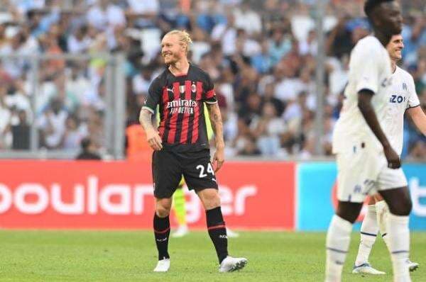 Marseille vs AC Milan: Simon Kjaer Datang, Rossoneri Tak Kebobolan