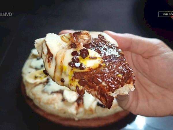 Resep Pizza Pisang Teflon, Cemilan Praktis yang Lembut dan Manis, Yuk Bikin!