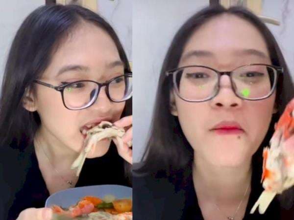 Aksi Cewek Masak dan Makan Sup Ikan Koi Bikin Warganet Mual: Ekspresi Gak Bisa Bohong