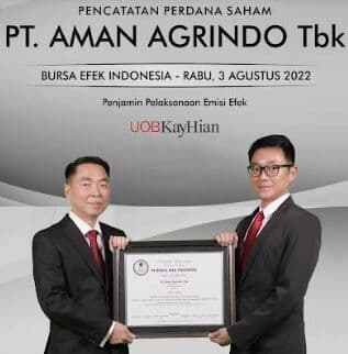 IPO, Simak Profi Lengkap Aman Agrindo (GULA)