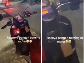 Viral Wanita Syok Ular Muncul dari Dalam Dashboard Sepeda Motor: Tanganku Gemetar