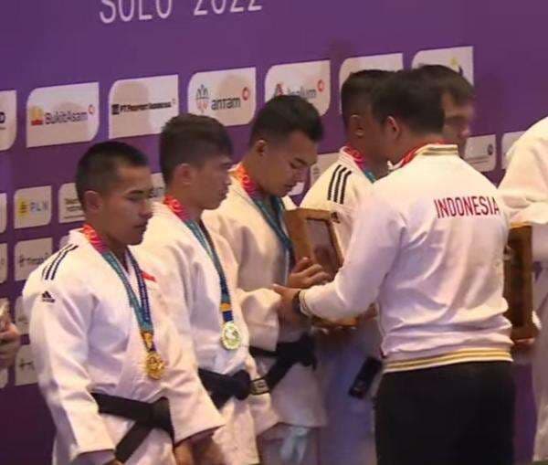 Lagi, Atlet Blind Judo Rafli Ahnaf Sumbang Emas Bagi Kontingen Indonesia di APG 2022