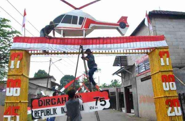 Jejak Gotong Royong HUT Kemerdekaan RI