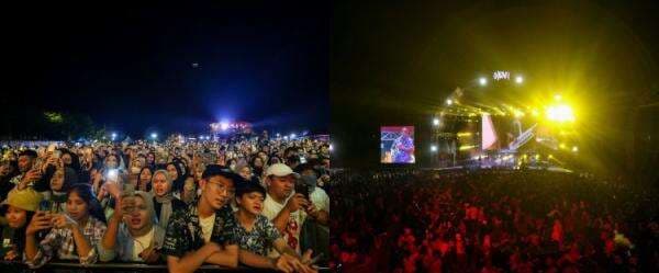 Dua puluh ribu penonton padati gelaran festival musik HEYFEST! 2022