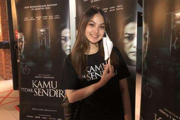 Aisyah Aqilah Nangis Nonton Screening Film "Kamu Tidak Sendiri"