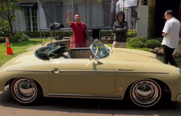 Raffi Ahmad Pamer Mobil Klasik Porsche Made In Bali Baru