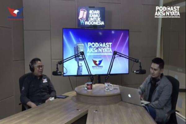 Podcast Aksi Nyata: Perindo Sebut Kuburan Beras di Depok Akibat Hujan Adalah Hal Tak Masuk Akal