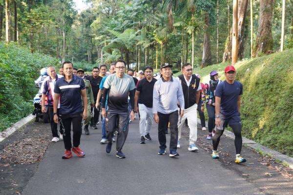 Eksplor Wisata Baturaden, Bupati Banyumas dan Cilacap Nikmati Segarnya Udara Lereng Gunung Slamet