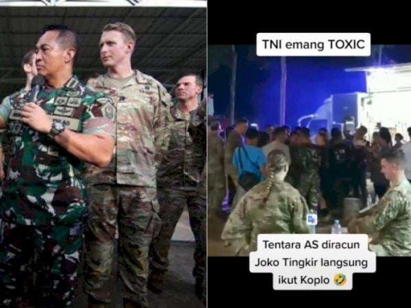 Viral Tentara Amerika Diracuni Lagu Koplo 'Joko Tingkir' oleh TNI, Ikut Goyang Bareng Viral Tentara Amerika Diracuni Lagu Koplo 'Joko Tingkir' oleh TNI, Ikut Goyang Bareng