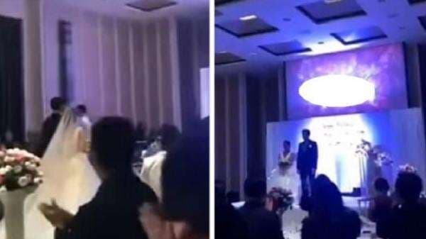 Dikhianati Calon Istri, Pengantin Pria Ini Putar Video Selingkuh Mempelai Wanita di Pesta Pernikahan