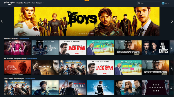 Hadir di Indonesia, Prime Video Anggap Konten Lokal Sangat Penting