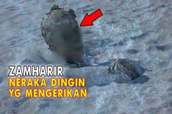 Ternyata Neraka Ada yang Dingin Membuat Kulit Terkelupas