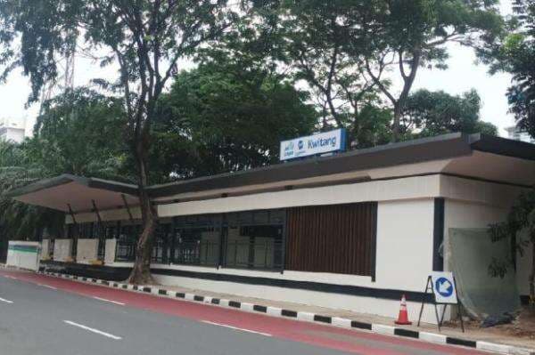 Penampakan Halte Transjakarta Kwitang Usai Direvitalisasi