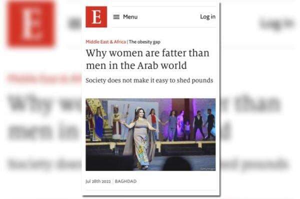 Fotonya Dicatut untuk Gambarkan Wanita Arab Gemuk, Artis Irak Gugat Media Inggris