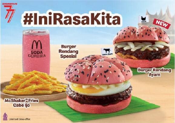 Wow McDonald`s Luncurkan Menu Edisi Spesial HUT ke-77 RI! Ada 8 Kuliner Super Unik, Yuk Dicoba...