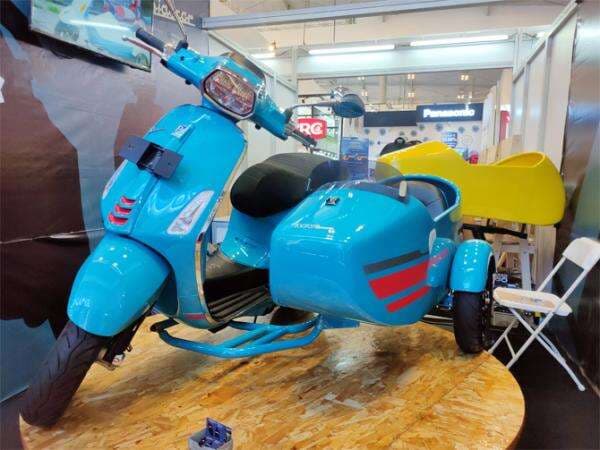 Bikin Vespa Matik Makin Cantik dengan Sespan, Segini Harganya