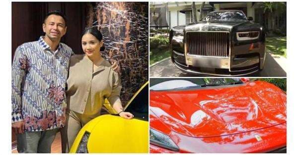 7 Koleksi Mobil Mewah Raffi Ahmad, Terbaru Rolls-Royce Phatom Seharga Rp20 Miliar