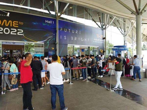 Memasuki Hari ke-4, Pameran Otomotif GIIAS 2022 Dipadati Pengunjung