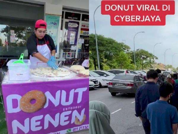 Viral, Donat Nama Unik Laris Manis Diserbu Pembeli, Antreannya Mengular Setiap Hari!