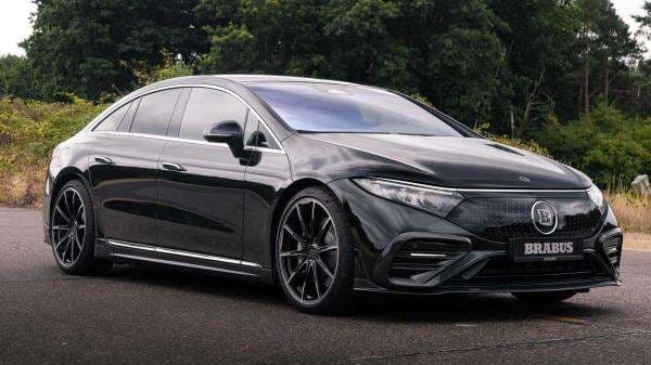 Mercedes EQS Racikan Brabus Lebih Dinamis