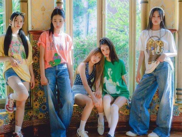 Punya Konsep Menarik, Yuk, Intip Paras Cantik Member Girl Group Baru HYBE 'NewJeans'