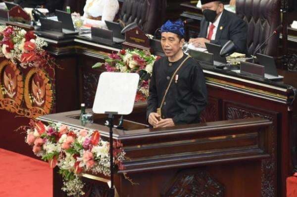 Batik Kawung Khas Yogyakarta Dipilih Jadi Ornamen Hiasan Sidang Tahunan DPR