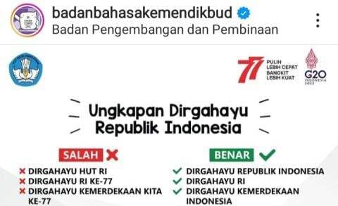 Arti Dirgahayu dan Penulisannya yang Benar