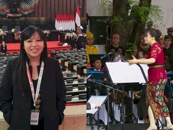 Sosok Nathania Karina, Konduktor Wanita Pertama di Upacara HUT RI, Sejak Kecil Cinta Musik