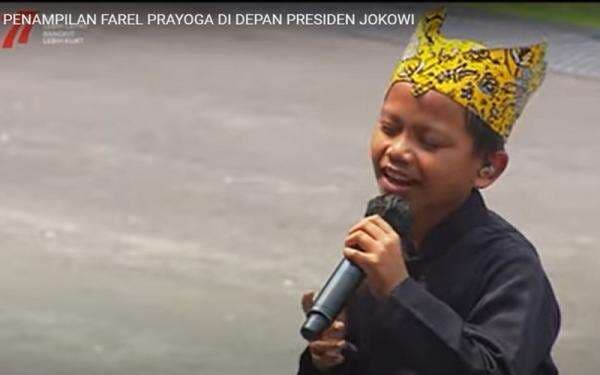 Lirik Lagu Ojo Dibandingke dan Artinya, Dinyanyikan Farel Prayoga di Istana