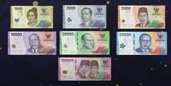 Bank Indonesia Luncurkan 7 Pecahan Uang Kertas Rupiah Tahun Emisi 2022, Ini Daftar Nominalnya