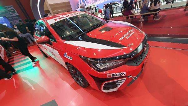 Melihat 3 Mobil Honda Racing Indonesia di GIIAS 2022