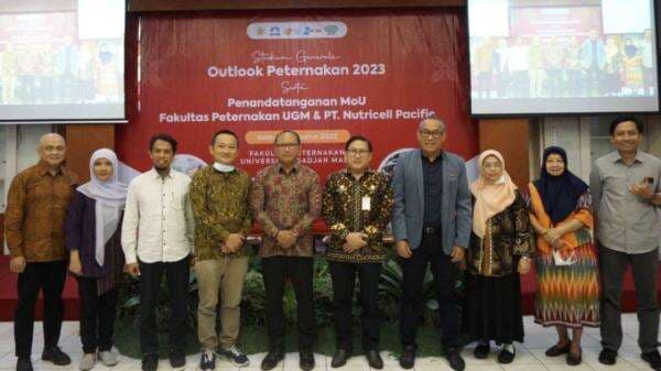 Fakultas Peternakan UGM Tanda Tangani MoU dengan PT Nutricell Pacific