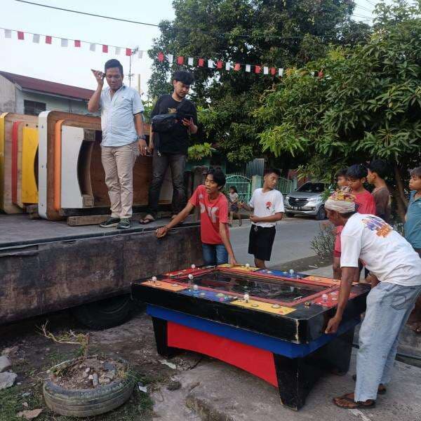 Polsek Medan Timur Berantas Judi Tembak Ikan di Jalan Masjid Taufik