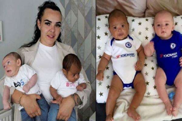 Bayi Kembar Lahir Satu Kulit Putih Satu Lagi Kulit Hitam, Begini Wajah Keduanya yang Lucu Bayi Kembar Lahir Satu Kulit Putih Satu Lagi Kulit Hitam, Begini Wajah Keduanya yang Lucu