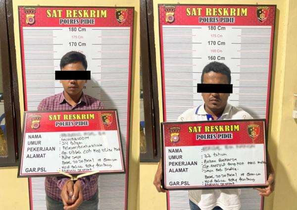 Polres Pidie Tangkap Agen Judi Chip Higgs Domino dan Pemain Togel