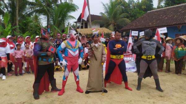 Karnaval Kemerdekaan Sanggrahan Kidul Pecah