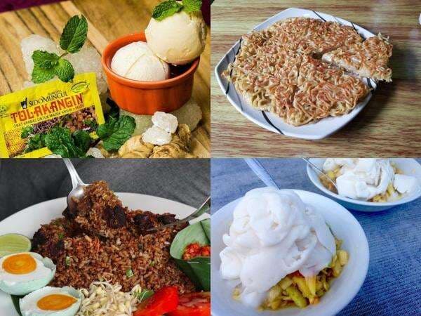 Dari Peyek Lombok hingga Gelato Tolak Angin, Ini Kuliner Unik yang Hanya Bisa Kamu Temukan Di Indonesia
