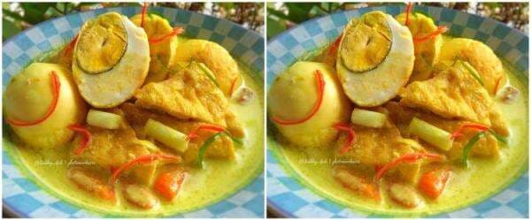 Resep gulai kuning telur dan tahu, cocok jadi menu sehari-hari
