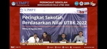 LTMPT Rilis Top 1000 Sekolah Terbaik Berdasarkan Nilai UTBK 2022