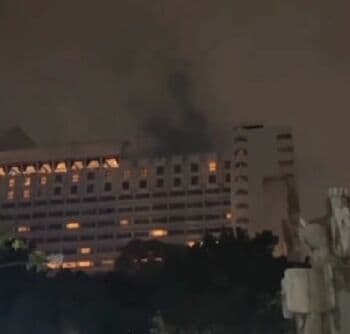 Heboh Asap Tebal Membumbung di Hotel Borobudur, Ternyata Kepulan Awan