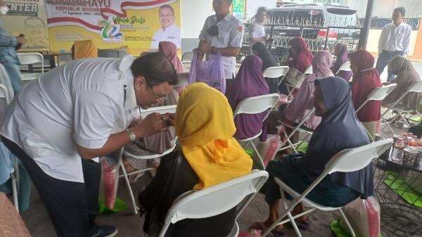 Bentuk Rasa Syukur Lewati Bulan Syafar, YN’S Center Bagi-Bagi Rezeki