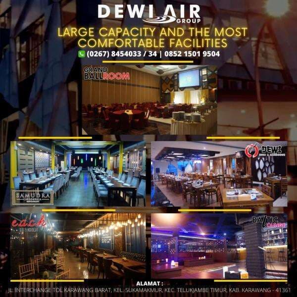 Dewi Air Restaurant dan Karaoke Karawang Hadir dengan Suasana Baru