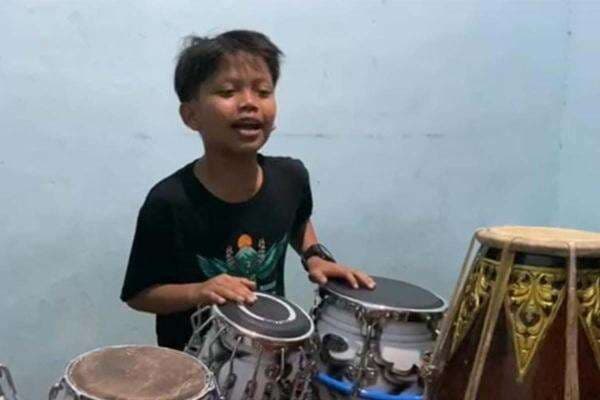 Dapat Hadiah Gendang dari Ganjar, Farel Prayoga: Maturnuwun Nggih Ketipunge