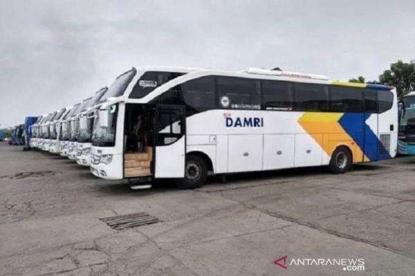 5 Unit Bus Damri Layani Rute Pontianak-Kuching, Berikut Jam Operasionalnya