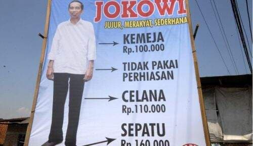 Outfit Andi Rian Mewah dengan Harga Selangit: Kemeja Pak Jokowi Cuma Rp100 Ribu