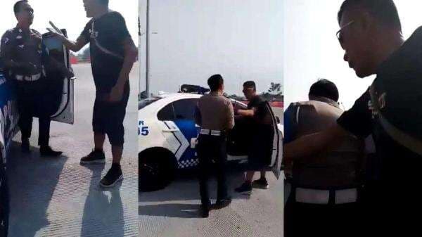 Viral Adu Mulut Polisi dengan Pengendara, Ternyata Begini Duduk Perkaranya